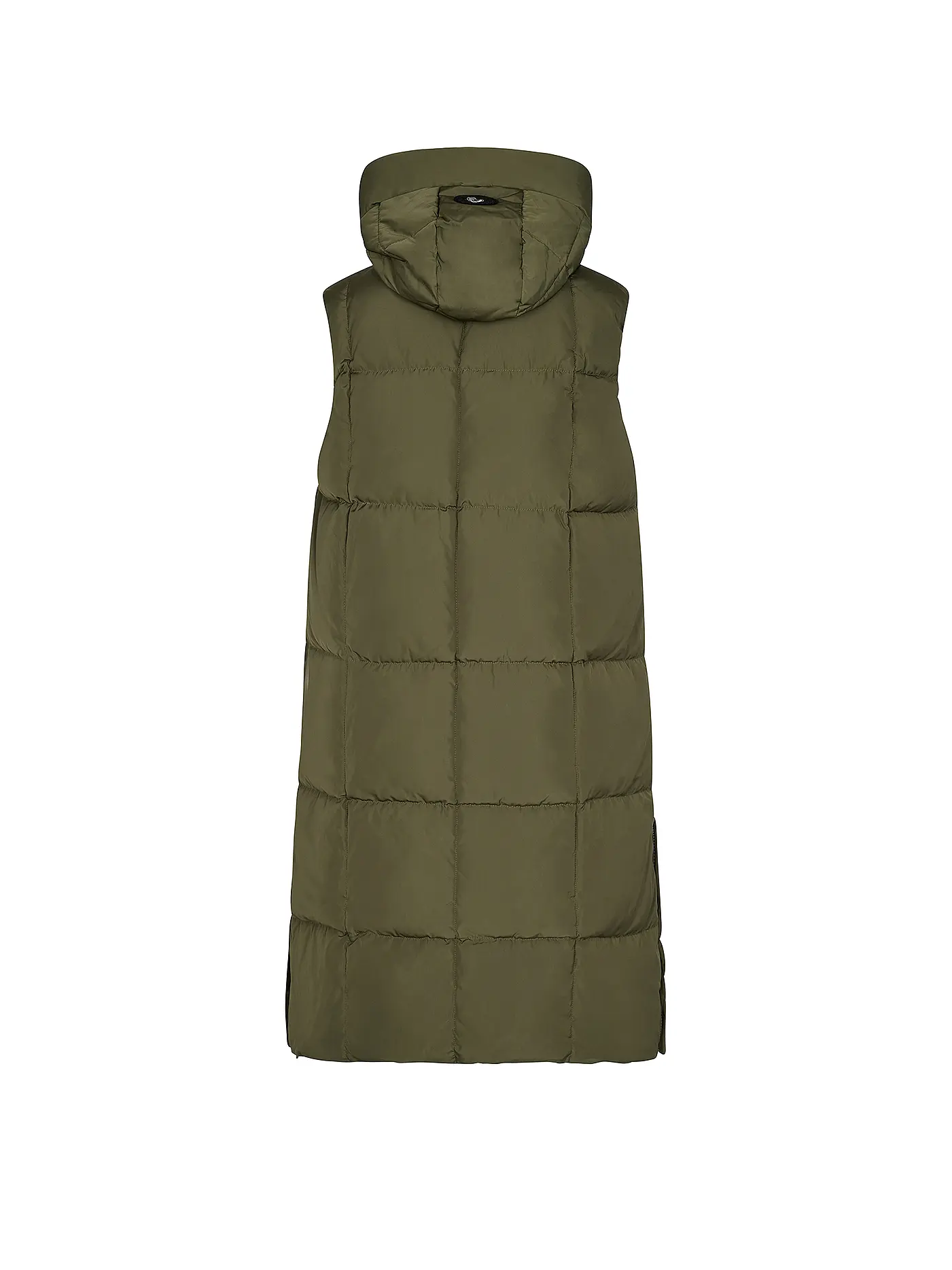 MOS MOSH | Daunensteppgilet MMNOVA SQUARE | olive